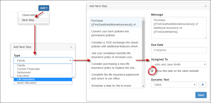 client tasks 2