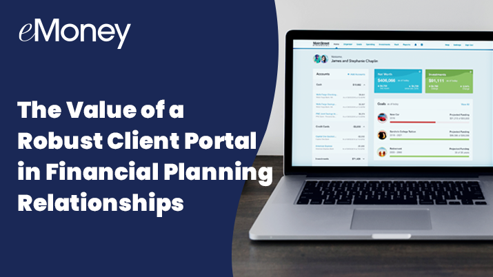 Financial planning client portal
