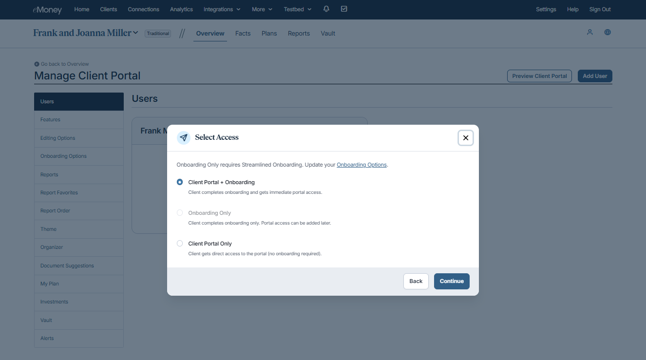 Standalone Data Gathering Onboarding 
